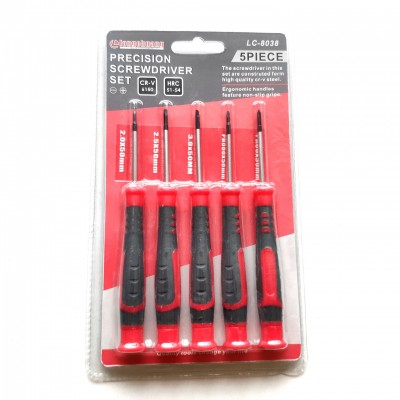 5pcs Precision Mini Micro Screwdriver Sets PC Phone Pocket Repair Tool Set for Hand Tools