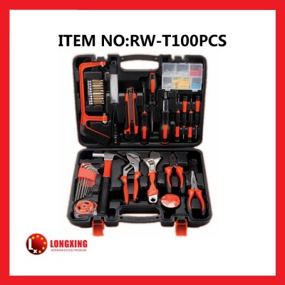 Factory Supply Hot sale professional 100pcs tool set home tool set Household Tool Set