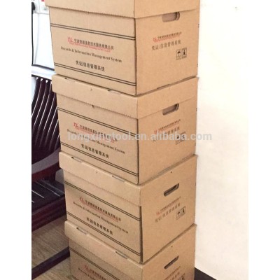 records and information management system kraft corrugated box